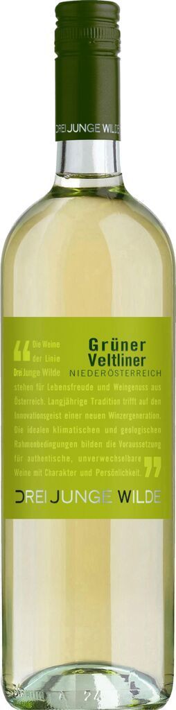 Grüner Veltliner Drei Junge Wilde NÖ QUW 2025 Produktbild 