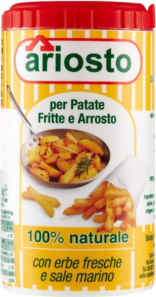 12x Ariosto Gewürz für kartoffeln Brat- und Bratkartoffeln, 80g + Italian Gourmet Polpa 400g