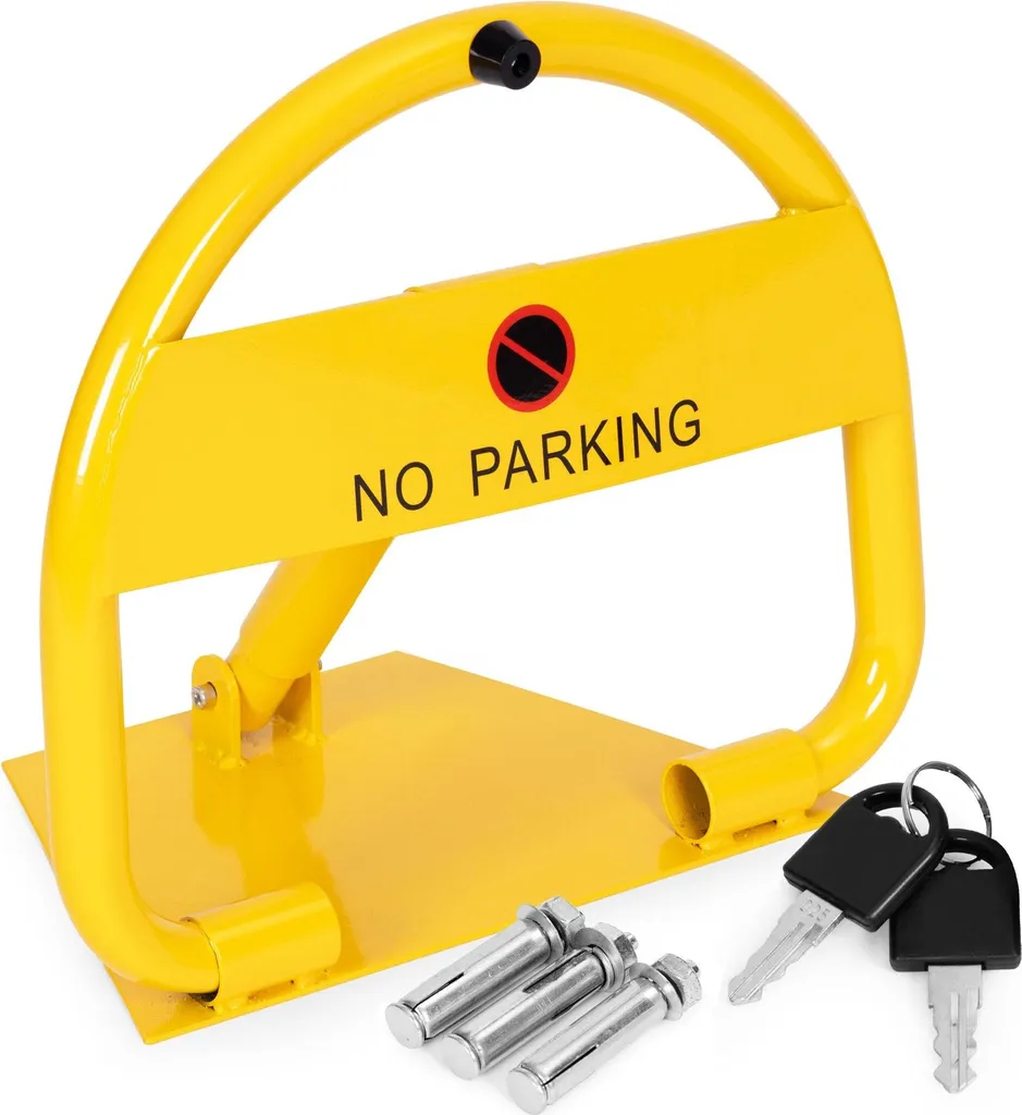 Bloque place de parking pliable à clé pour garage et résidence