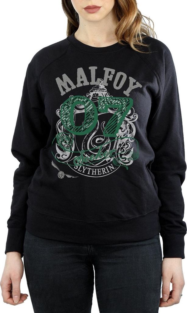 Harry Potter - "Seeker" Sweatshirt für Damen BI1949 (XXL) (Schwarz)