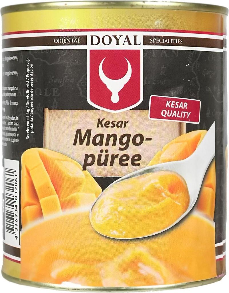 [ 850g ] DOYAL Mango Puree KESAR / pyré z manga / Kesar Obrázek produktu 
