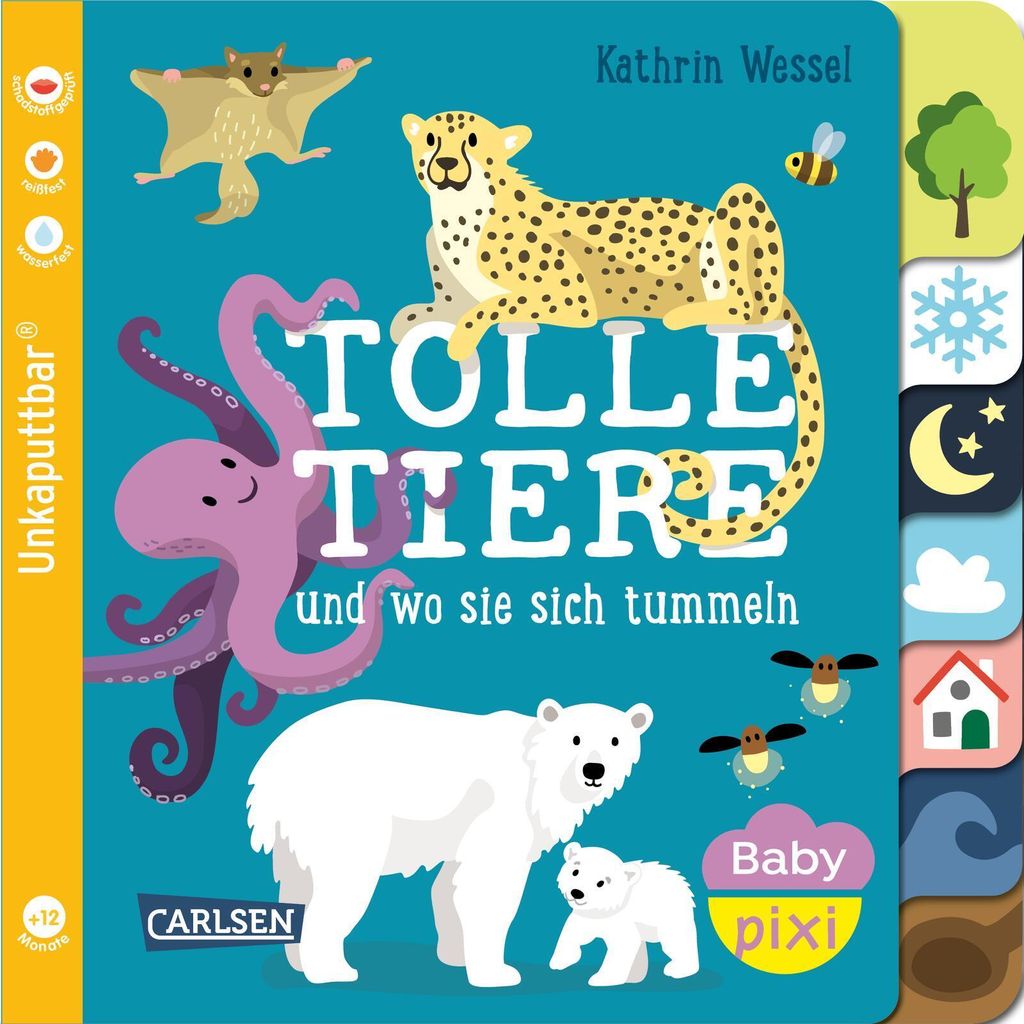 Baby Pixi (unkaputtbar) 114: Tolle Tiere Produktbild 