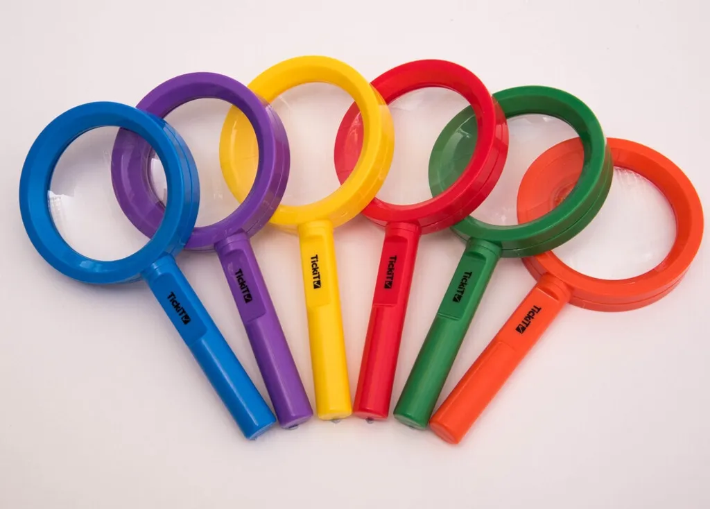Set de Loupes Éducatives pour Exploration Nature et Science - 6 Pcs