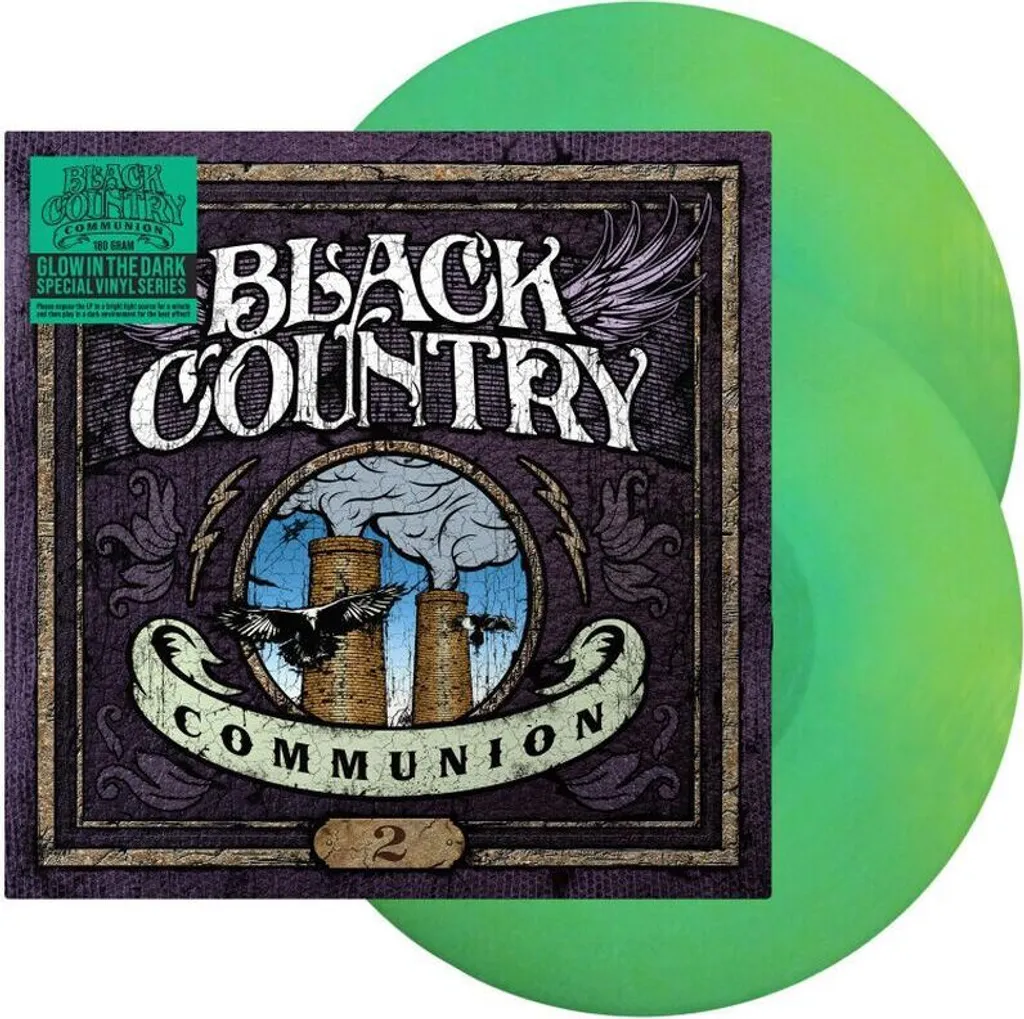 Vinyle 180g Black Country Communion 2 Edition Limitée Glow In The Dark LP
