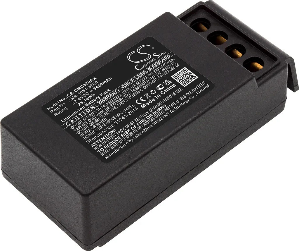 Batterie Cavotec MC3300 : Solution aux Problèmes de Charge M9-1051-3600