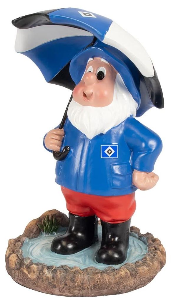HSV Fanartikel HSV Gartenzwerg \Schietwetter\" ohne STCK" Produktbild 