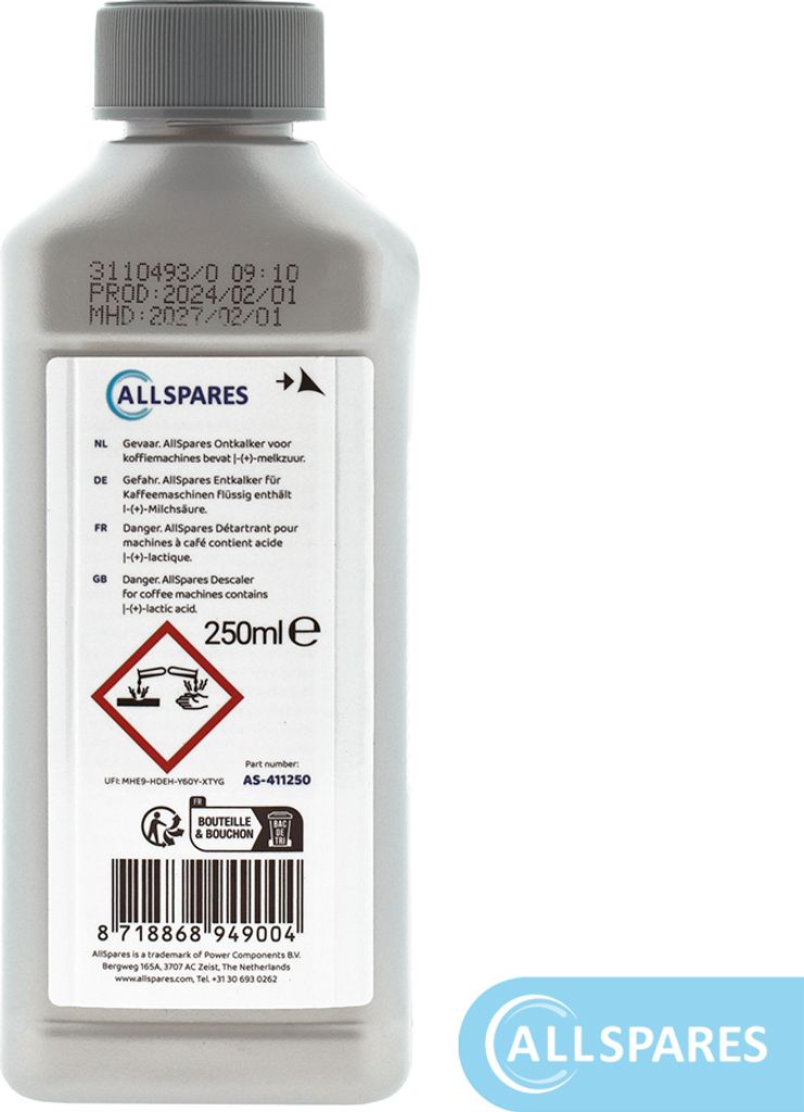AllSpares universal Flüssig-Entkalker (12 x 250ml) für Produktbild 3
