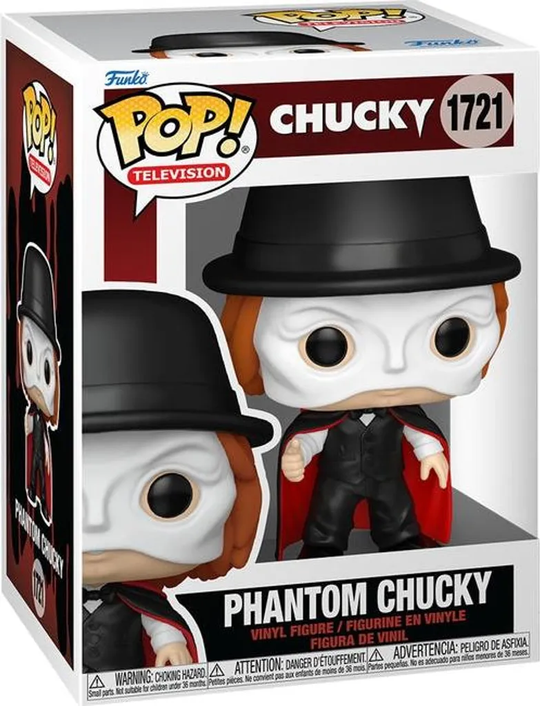 Jouet de collection Chucky Phantom - Figurine Pop en vinyle pour vitrine