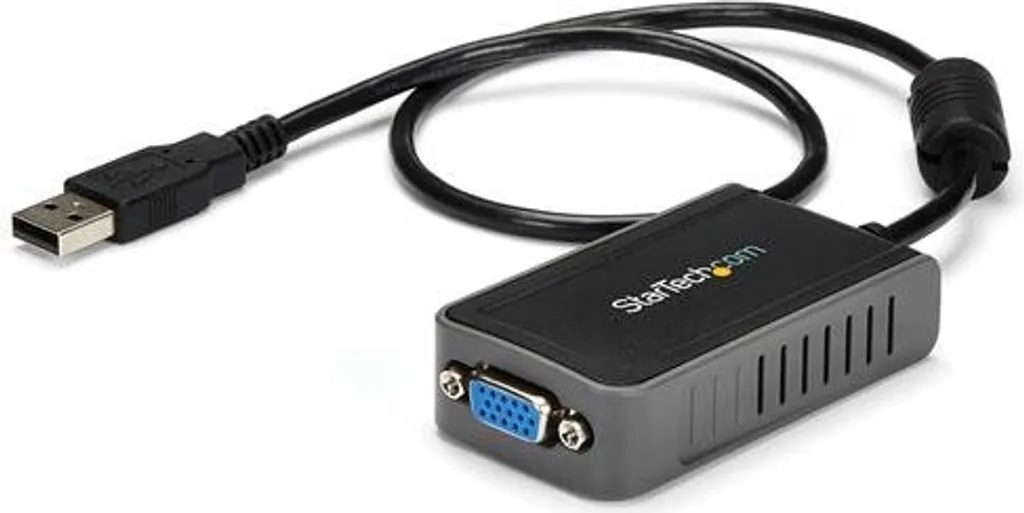 Adaptateur USB VGA Haute Résolution 1920x1200 avec Alimentation par Port