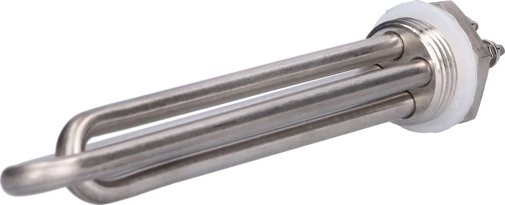 Élément chauffant 48V 1500W en inox anticorrosion avec raccord 1 pouce - 7