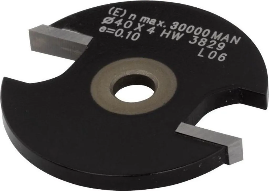 Fraise à rainurer à disque HM Wolfcraft ø40x4mm idéale pour défonceuse