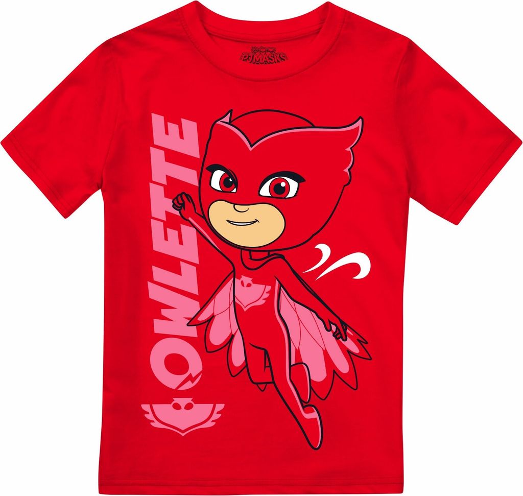 PJ Masks - Tričko pro chlapce TV2259 (116) (Červená) Obrázek produktu 