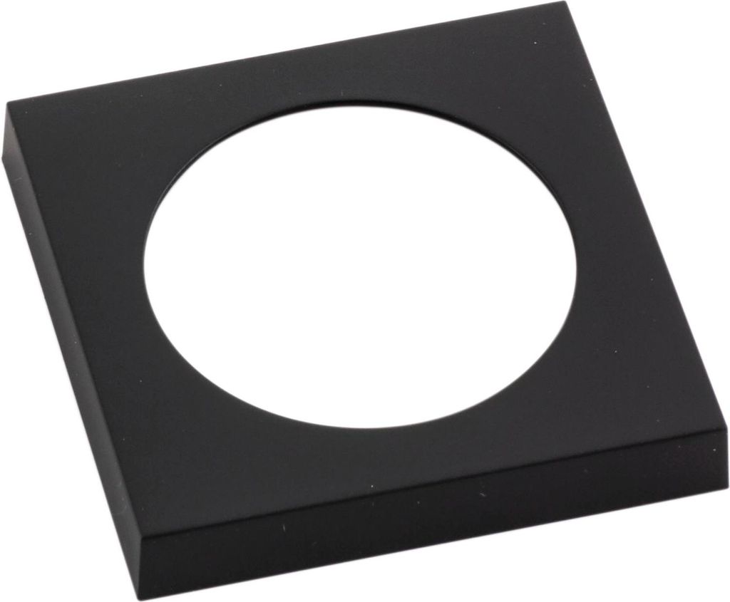 Berker Integro Pure Steckdosen-Rahmen 1-fach, KS schwarz Produktbild 