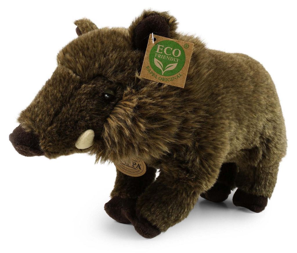 Plüsch-Wildschwein 28 cm umweltfreundlich Produktbild 