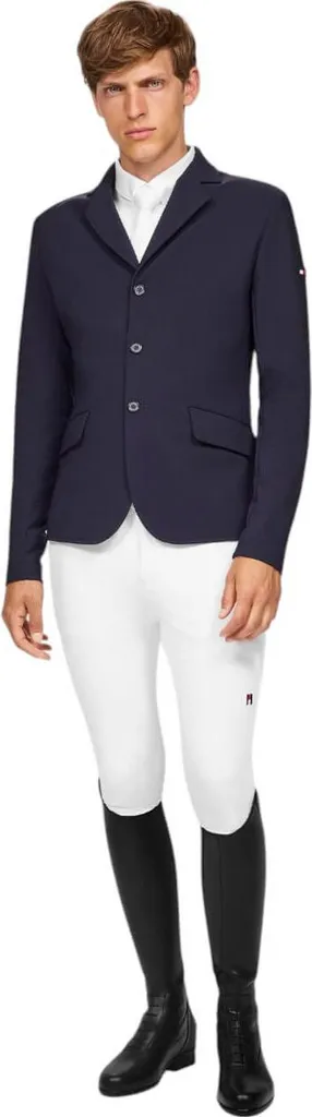Tommy Hilfiger Equestrian Cravate tricotée Adam FS25 en Optic White