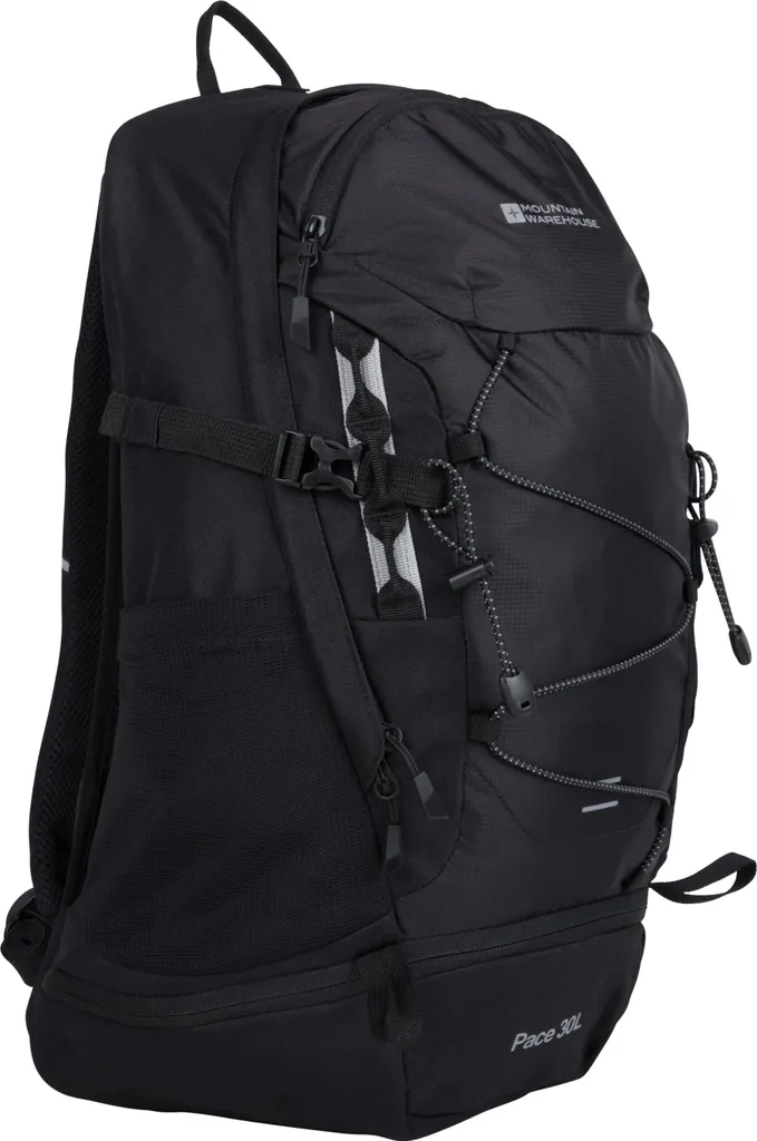 Sac à dos Pace 30L Noir avec compartiments multiples et confort MW1692