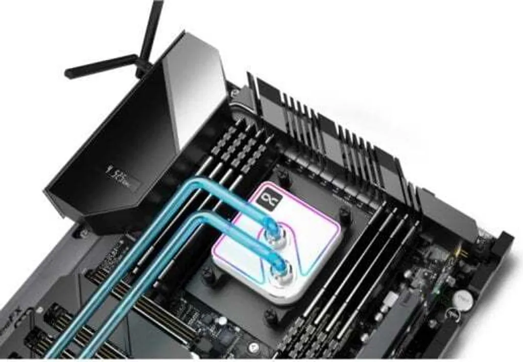 Réduisez la Chaleur CPU avec l'Alphacool Core 1 Aurora Blanc ARGB de Précision - 11