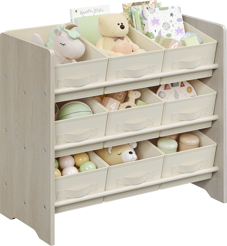 SONGMICS Kinderregal, Spielzeugregal, 9 Aufbewahrungsboxen Produktbild 7