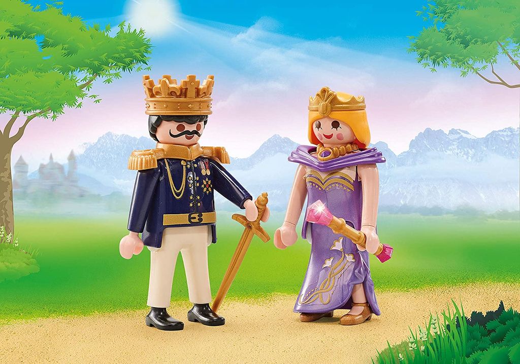 PLAYMOBIL King & Queen 9876 - Lieferung im Plastikbeutel (ohne Karton)