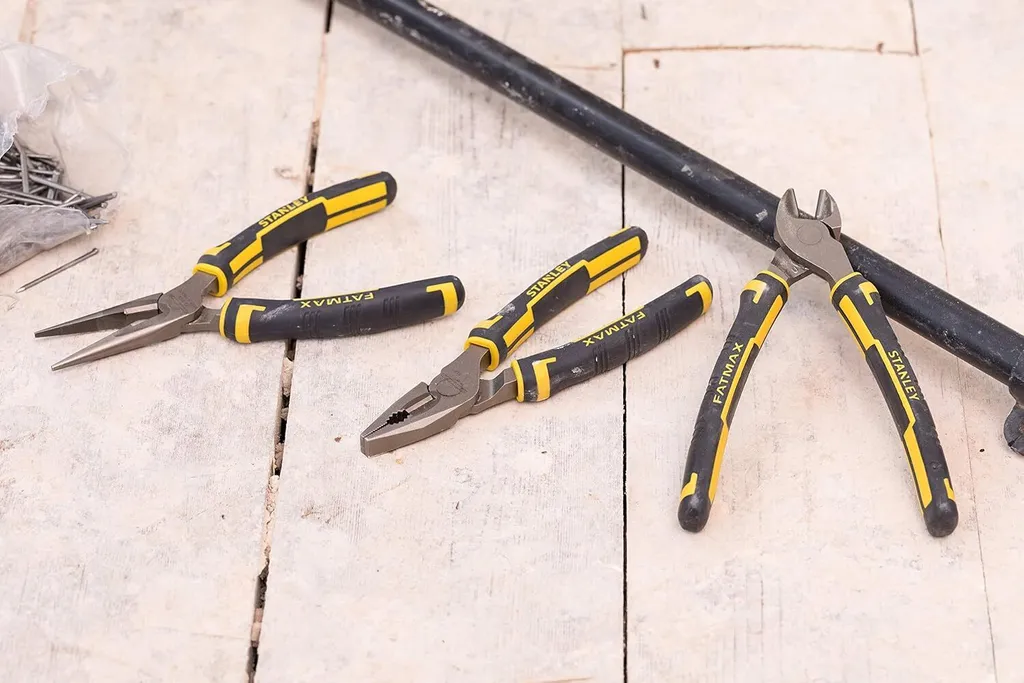 Set de 3 Pinces Professionnelles Fatmax Stanley 4-84-488 Multitâche