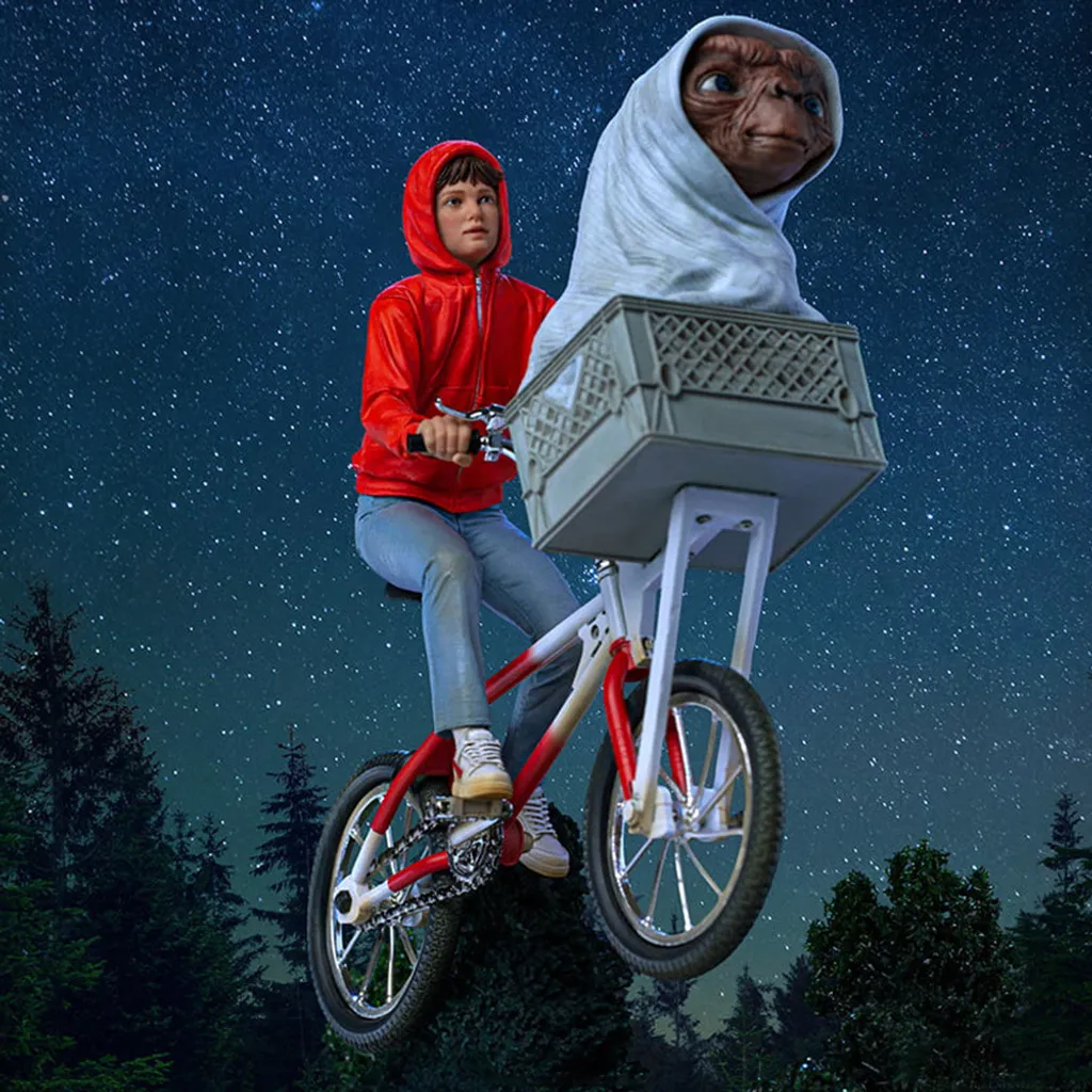 Statue E.T. l'Extraterrestre Durable 24 cm Détails Haute Précision