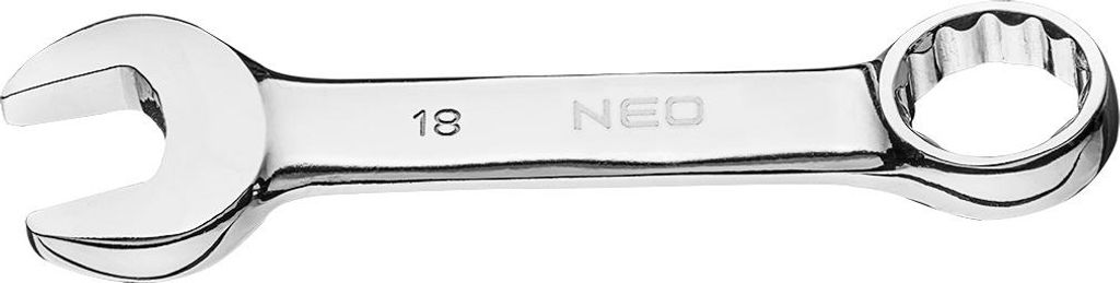 NEO TOOLS Ring Maulschlüssel 18 x 131 mm, CrV-Stahl, DIN3113, | Gabelschlüssel, Schraubenschlüssel