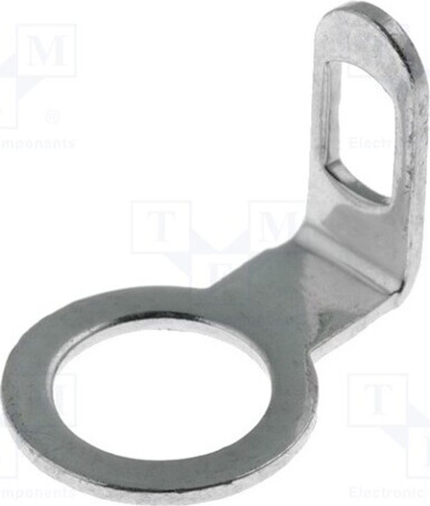 10x Lötverbinder Ring schraubbar 0,5mm Ø: 4,3mm M4 L. ges: 15,25mm 61-2304-11/0030