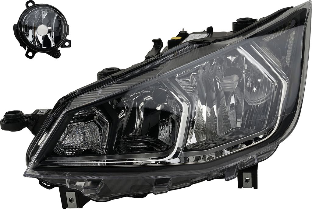 Johns, Scheinwerfer Haupt SW passend für Seat Ibiza KJ 17- LI m LWR mit TFL LED + Nebel 6F1941015B 6F1941015 6F1941015A 5P0941703A