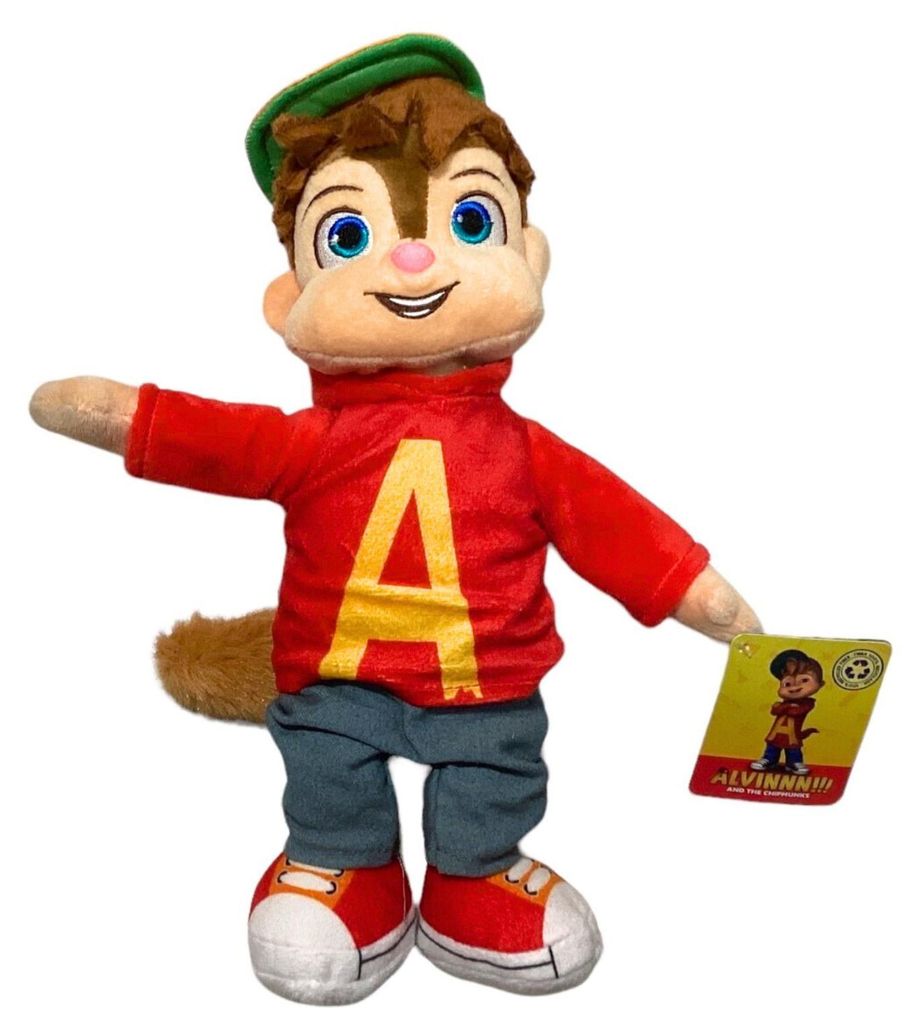 PLYŠOVÁ HRAČKA ALVIN Z FILMU „ALVIN A SKŘÍPCI“ – 40 cm Obrázek produktu 
