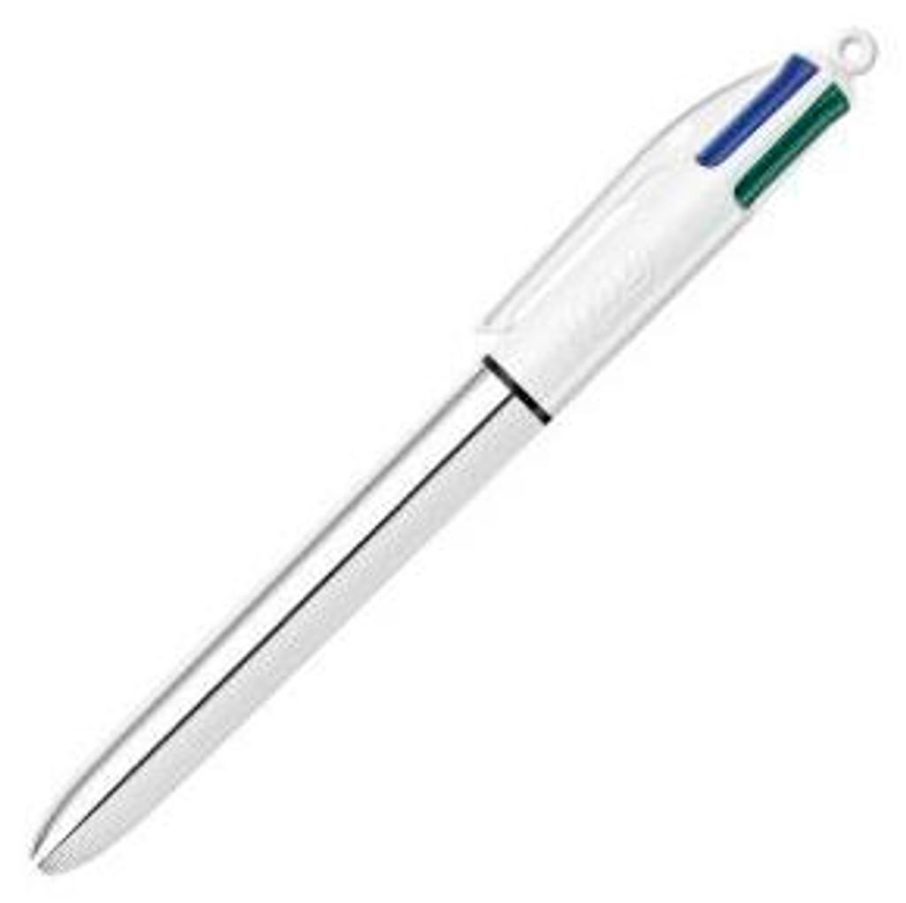 BIC - BALLPEN BIC 4 Farben glänzen M Silber | Produktbild 