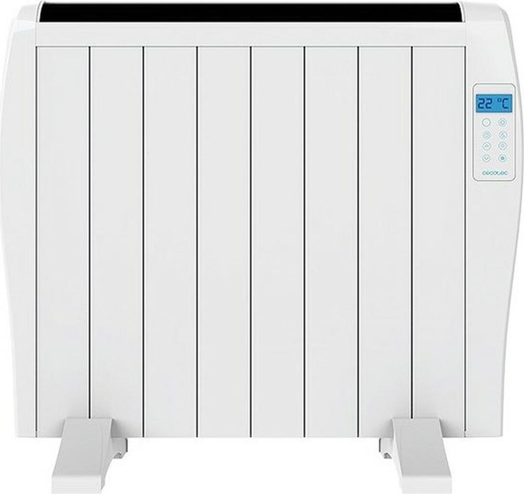 Cecotec ReadyWarm 1800 Thermal, Elektrischer Konvektor-Raumheizer, Aluminium, Drinnen, Flur, Wand, Weiß, LCD