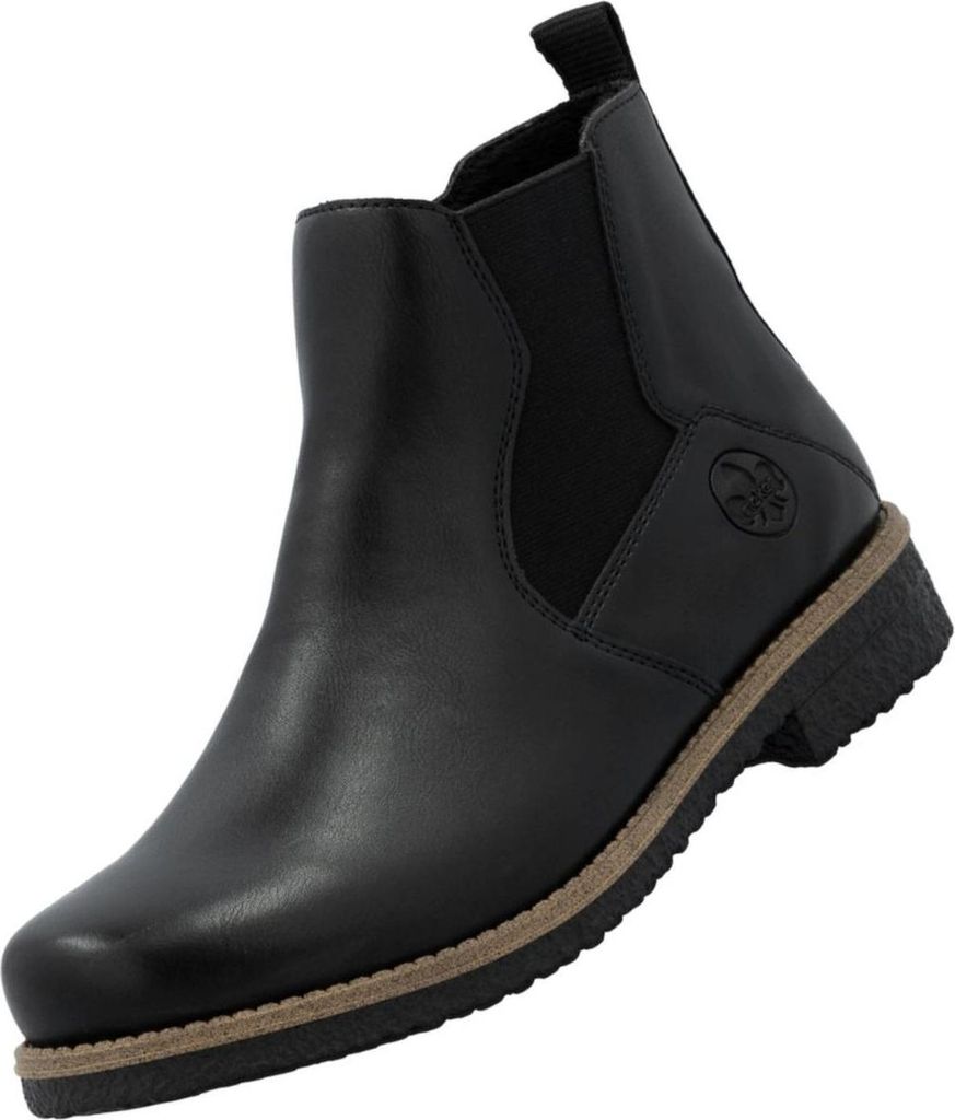 Rieker 73557 Stiefeletten Schwarz/Schwarz Größe EU 39 Produktbild 