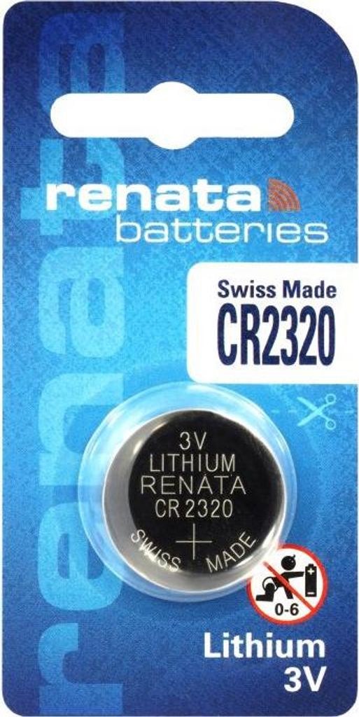 Pile bouton Renata CR 2320 3 V 1 pc Image du produit 