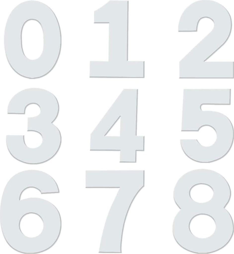 Kuchenform Große Buchstaben Schablonen - Set von 9 Stück - Acryl Backen Kuchenformen - Geschichtete Obstkuchen Dekoration - Hochzeit Geburtstagsp...