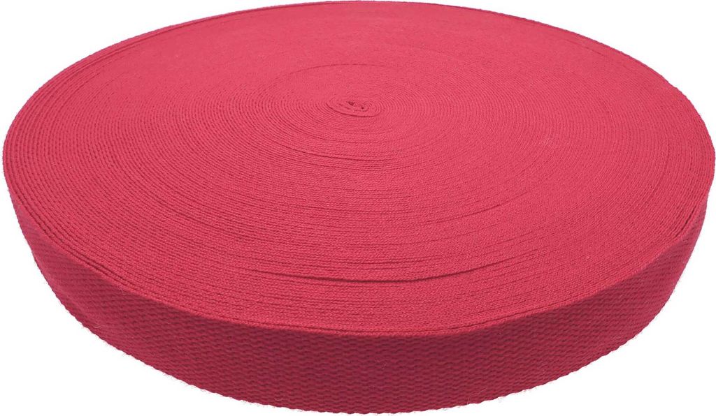 PolyBaumwolle Gurtband 45m x 38mm Tragband Taschenband Rucksackgurt