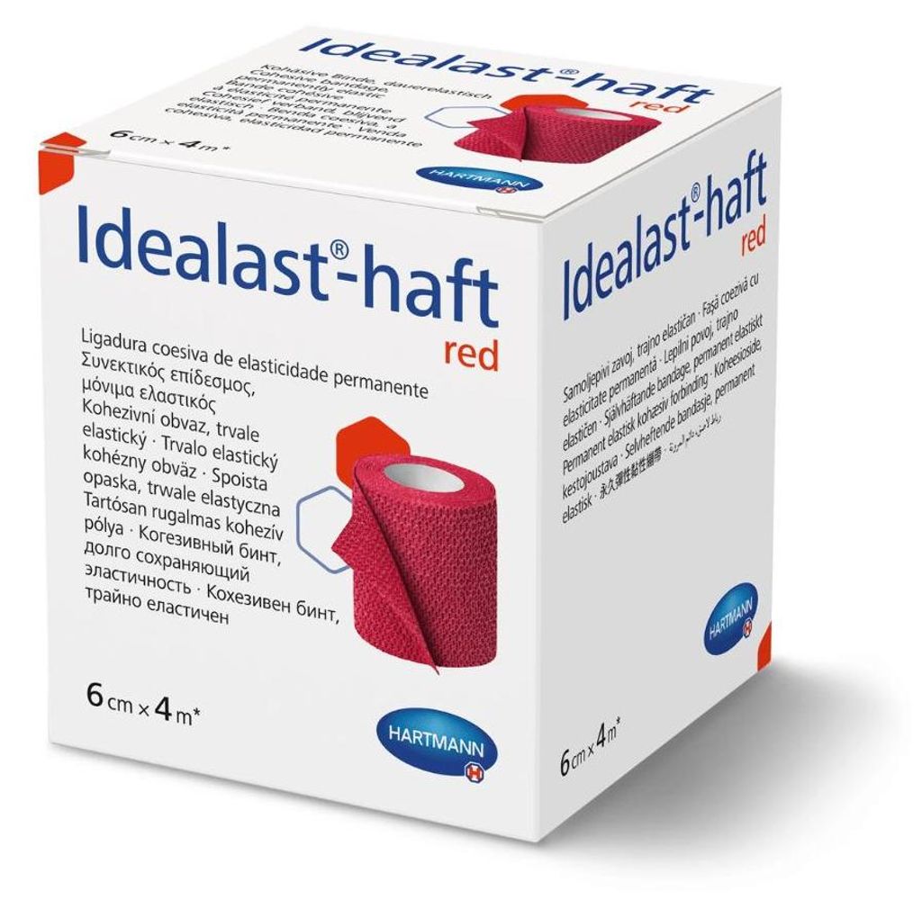 Idealast-Haft color Binde 6 cmx4 m rot 1 St