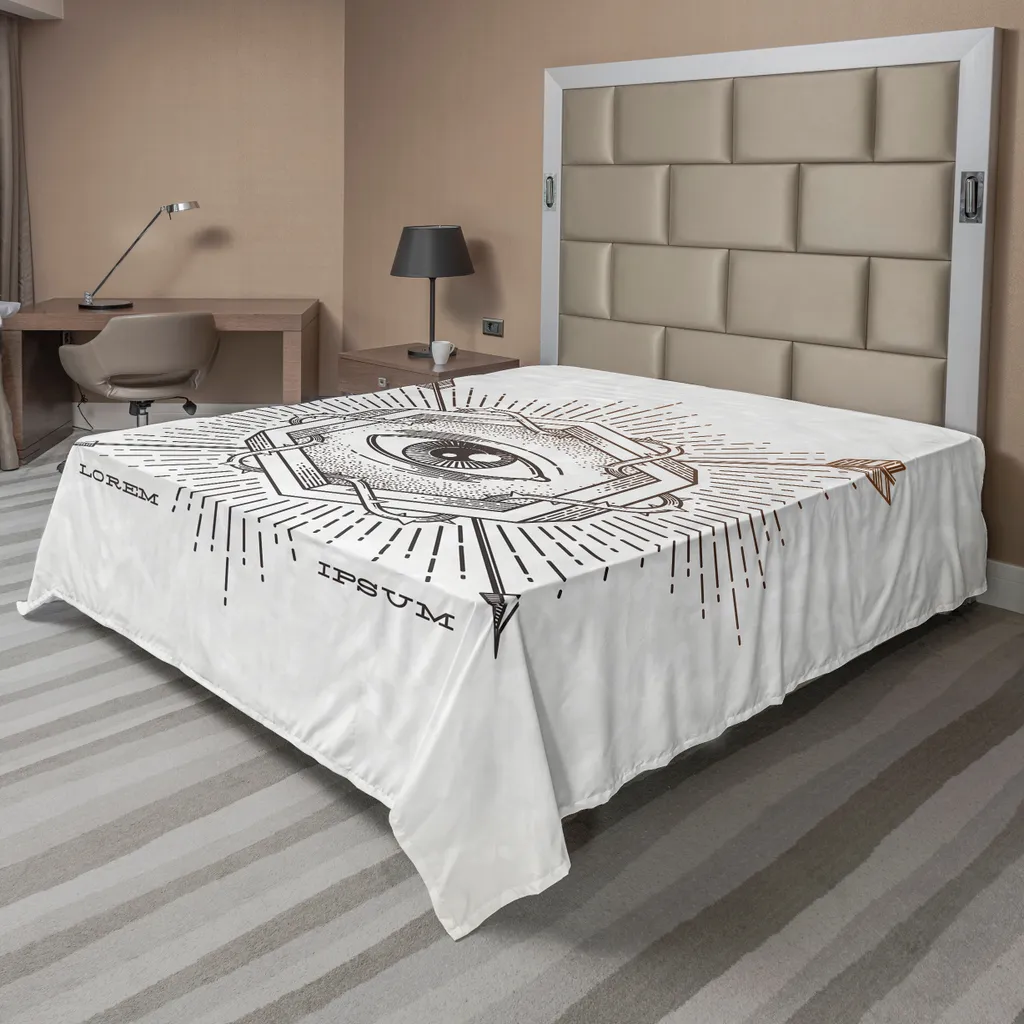 Lenzuolo Decorativo 266x260 ABAKUHAUS - Geometria Terzo Occhio