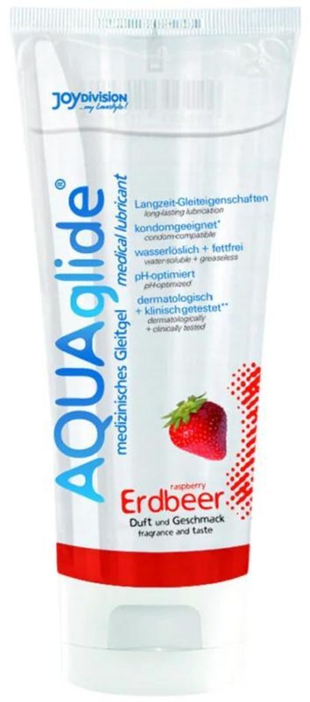 Joydivision Aquaglide - Erdbeer-Schmiermittel 100 Ml Produktbild 