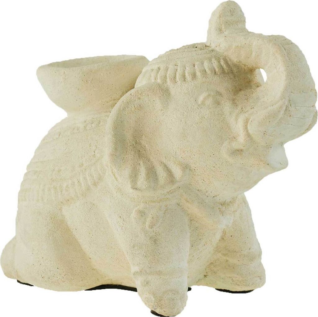 Elefant Teelichthalter, Beton - Elephant Kerzenhalter Kerzenständer
