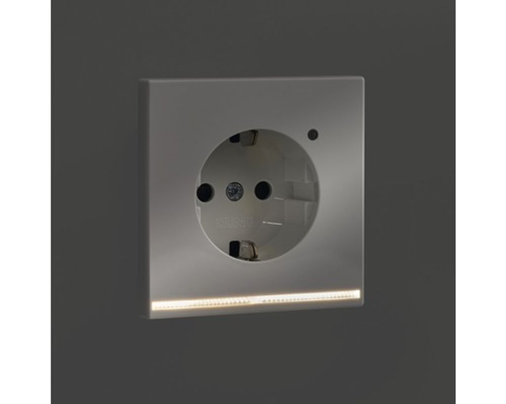 Jung LS 1520-O WW LNW Steckdose mit LED-Orientierungslicht Produktbild 2