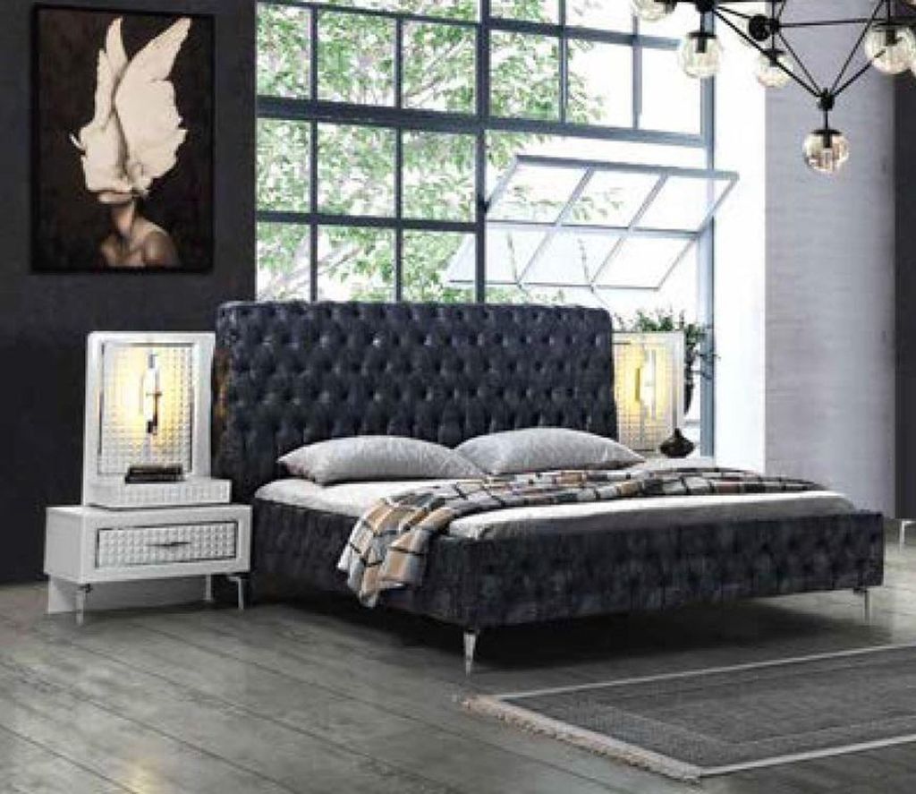 Betten Polsterung Betten Bettgestelle aus Holz Bettgestelle Chesterfield Holz