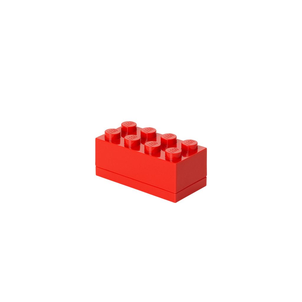 LEGO Snackbox MINI BOX 8 110 ml rot