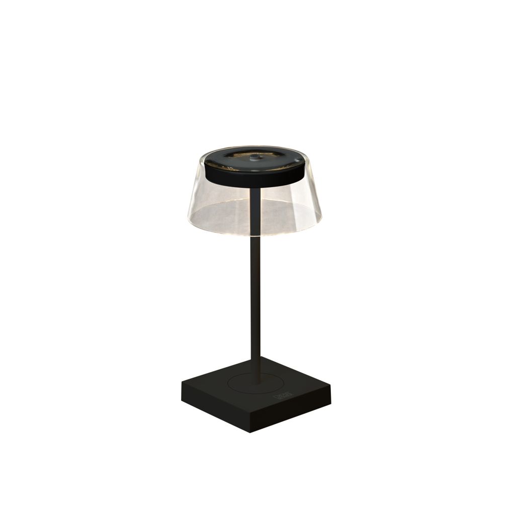 Konstsmide Designer-Tischleuchte Scilla | schwarz | Produktbild 