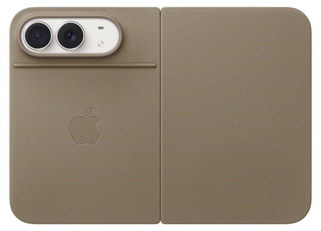 Apple iPhone Duo Folio mit Standfuß, Taupe Produktbild 