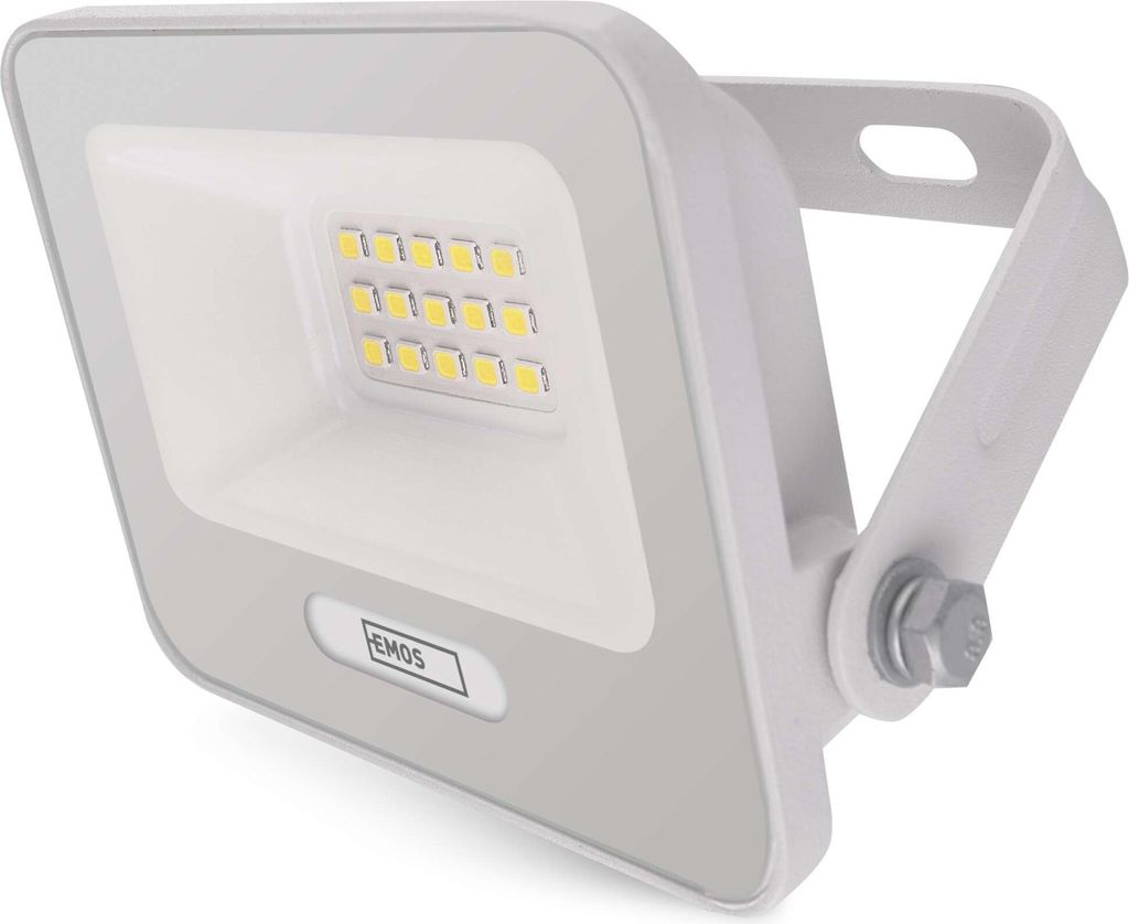 LED reflektor GLARO 10W, weiß, IP65, 1000 lm, neutralweiß