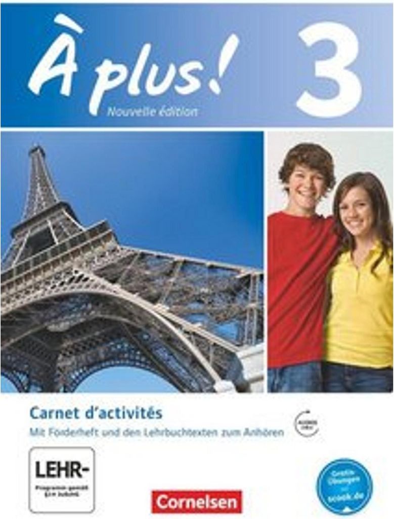 À plus! Nouvelle édition. Band 3. Carnet d'activités mit Immagine del prodotto 