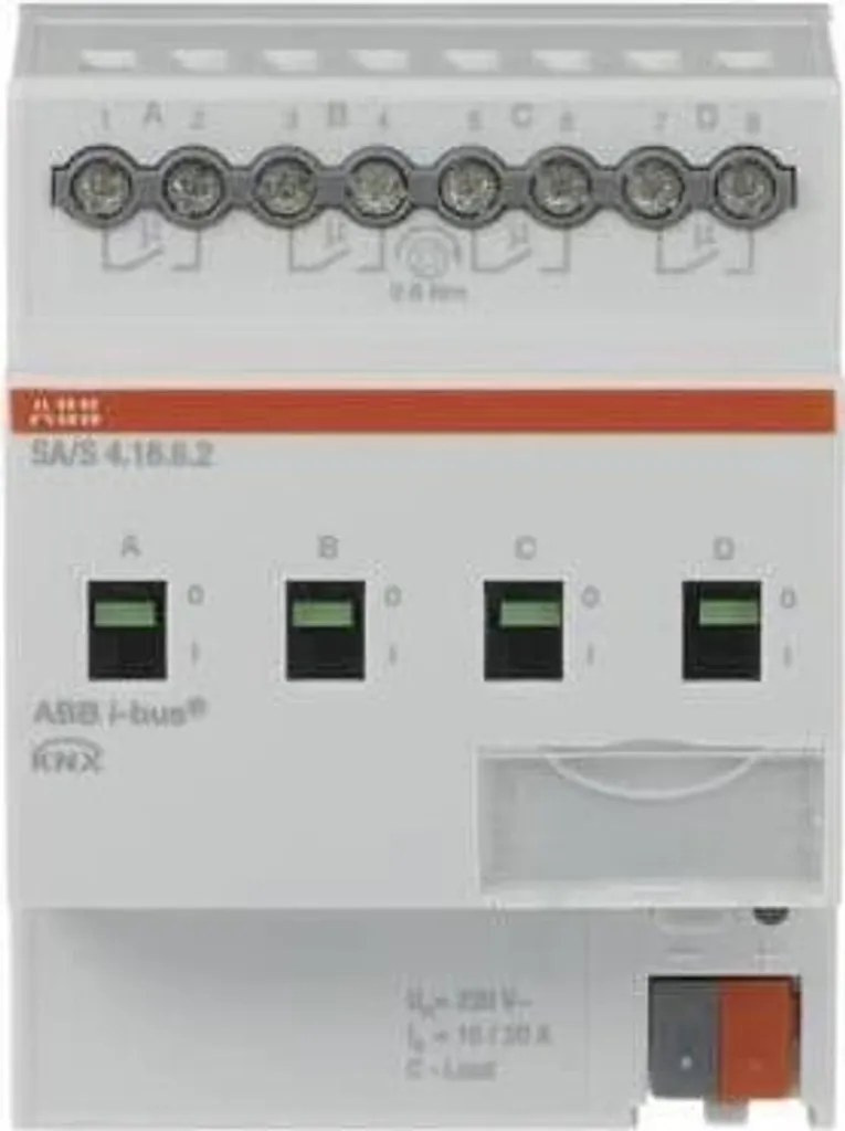 Module de commutation KNX 4 voies 16A ABB pour automatisme de bureau - 2