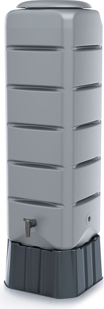 Regentonne grau Standard eckig Komplett Set Kaufland.de
