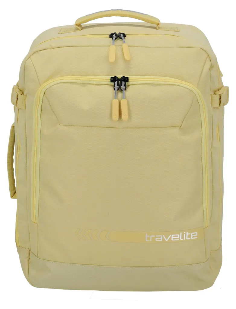 Sac à Dos Travelite Kick Off 35L Jaune - Ultra Léger et Haute Capacité