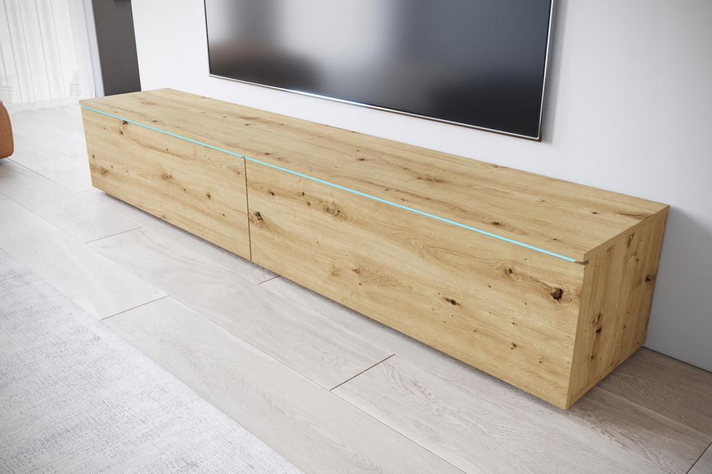 TV stolek CERIEE 180 - dub artisan Obrázek produktu 